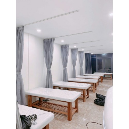 Rèm spa ngăn giường 